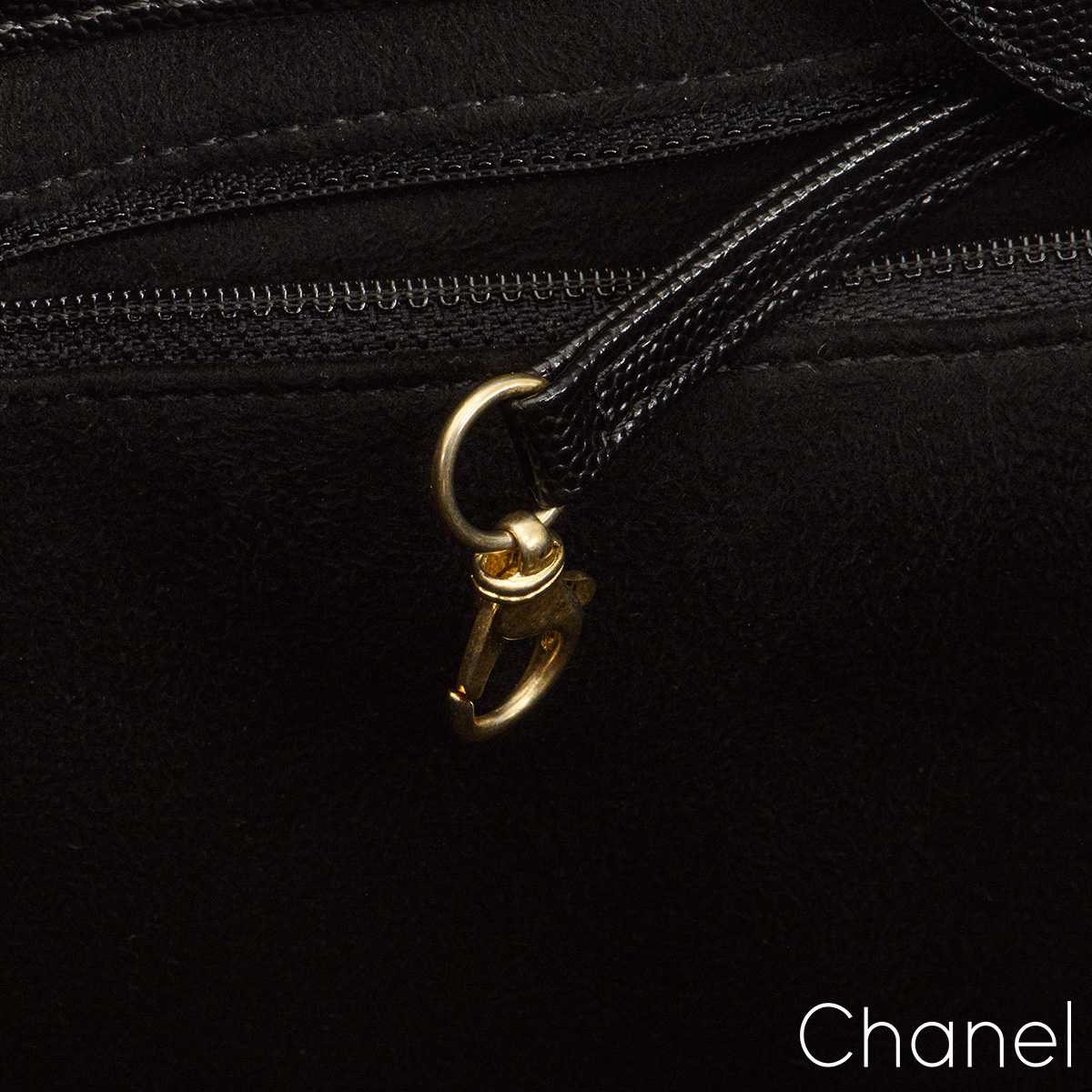 Chanel deauville black leather - Gem